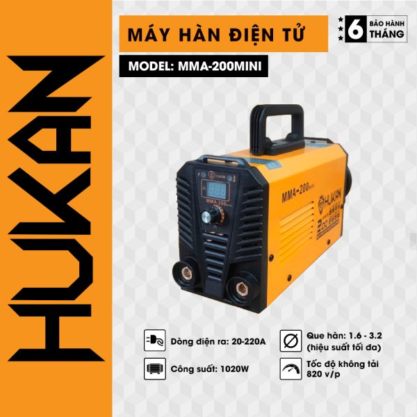 Máy hàn điện tử MMA-200mini