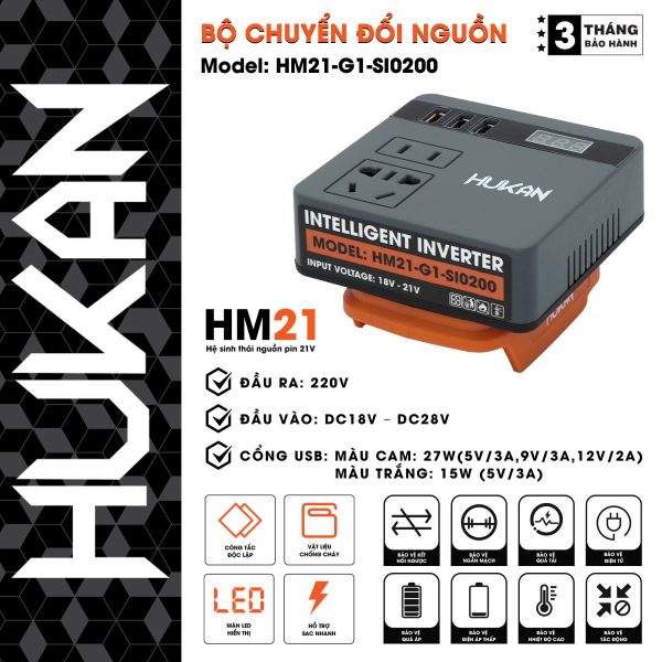 Đế chuyển đổi nguồn điện HM21-G1GSI0200