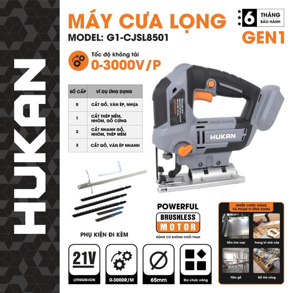 THÂN MÁY CƯA LỌNG PIN BODY G1-CJSL8501