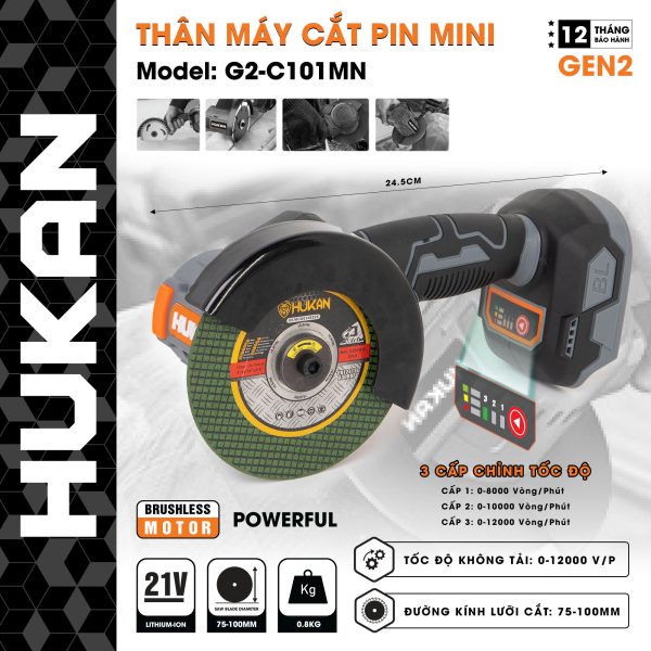 Thân máy cắt đa năng mini (GEN2) G2-C101MN